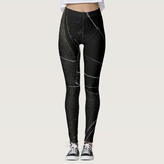 GEBROKEN RAAM LEGGINGS (Voorkant)
