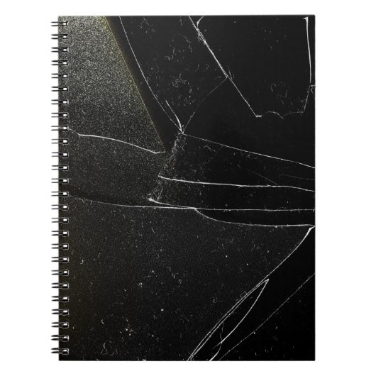 GEBROKEN RAAM NOTITIEBOEK (Voorkant)