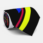 gebroken regenboog stropdas (Opgerold)