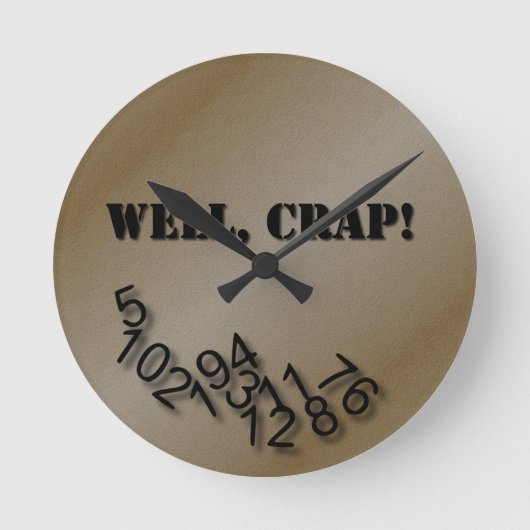 gebroken ronde klok (Voorkant)