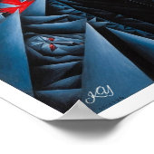 Gebroken schaduwen poster (Hoek)