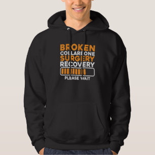 Gebroken sleutelbeen - gebroken sleutelbeen Gewond Hoodie