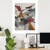 Gebroken stilte poster (Thuiskantoor)