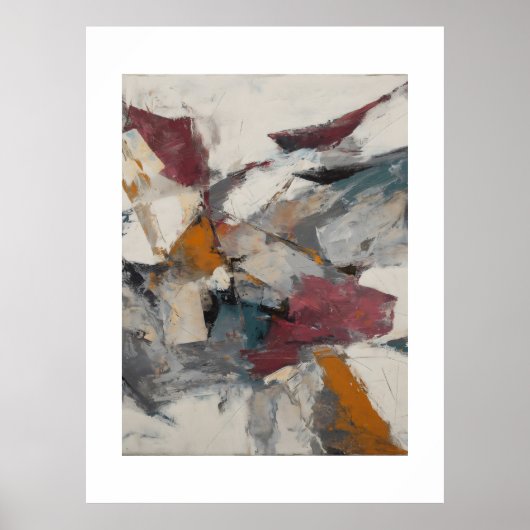 Gebroken stilte poster (Voorkant)