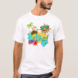Gebroken strand t-shirt