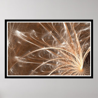 Gebroken strepen poster