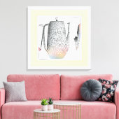 Gebroken vat canvas afdruk (Insitu (Woonkamer))