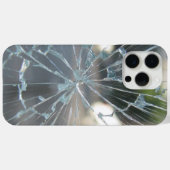 gebroken venster Case-Mate iPhone case (Achterkant (horizontaal))