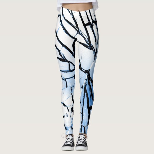 gebroken venster leggings (Voorkant)