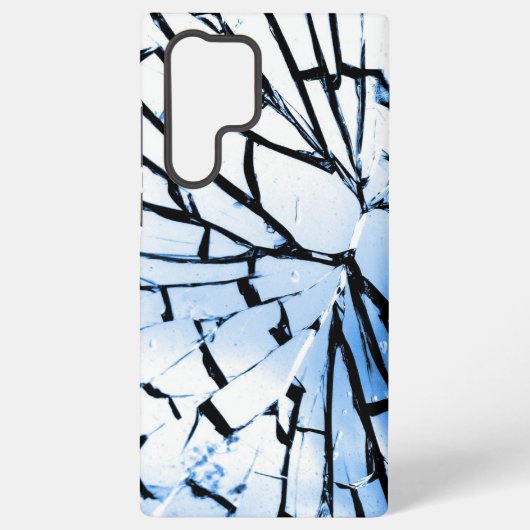 gebroken venster samsung galaxy hoesje (Achterkant)