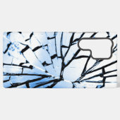 gebroken venster samsung galaxy hoesje (Achterkant horizontaal)