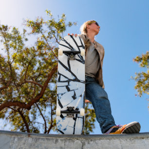 gebroken venster skateboard