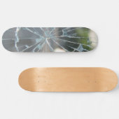 gebroken venster skateboard (Horizontaal)