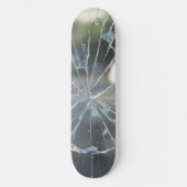 gebroken venster skateboard (Voorkant)