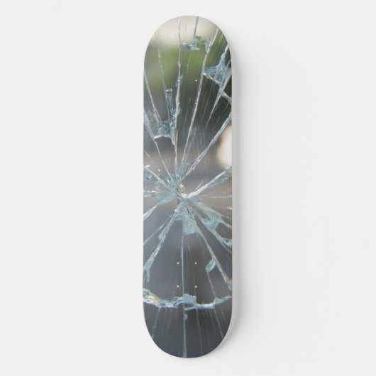 gebroken venster skateboard (Voorkant)