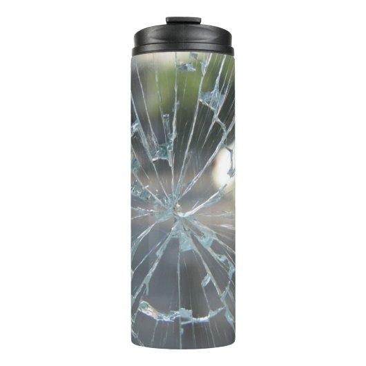 gebroken venster thermosbeker (Voorkant)