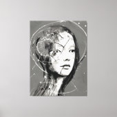 Gebroken vrouw canvas afdruk (Voorkant)