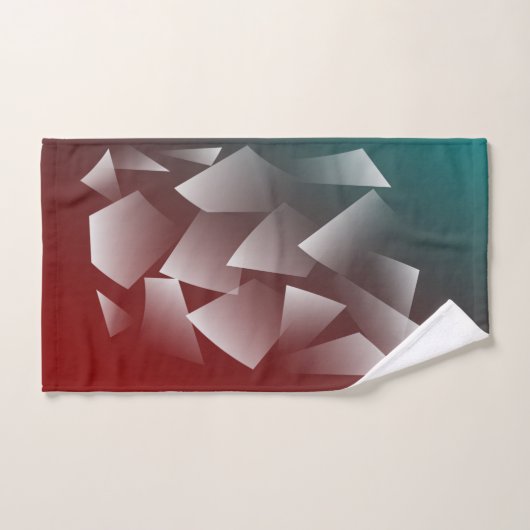 gebroken wit van blauwgroen Bourgogne Bad Handdoek (Handdoek)