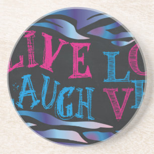 Gebroken Zebra-alkbord Zandsteen Onderzetter