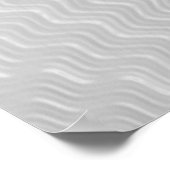 Gebroken zwart-wit gebarsten fractal abstract poster (Hoek)