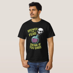 Gebrouwen Voor Angstdrank Fles T-Shirt