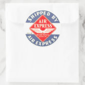 Gebruik Air Express door Stickers van Railway Expr (Tas)