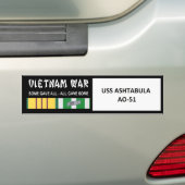 GEBRUIK ASHTABULA VIETNAM WAR VETERAN BUMPERSTICKER (Op auto)