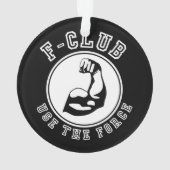 Gebruik de kracht ornament (achterkant)