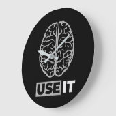 Gebruik het - Brain Design Grote Klok (Hoek)