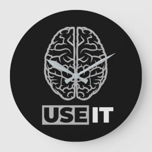 Gebruik het - Brain Design Grote Klok