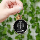 Gebruik het - Brain Design Sleutelhanger (Hand)