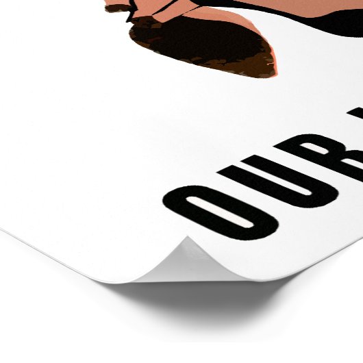 Gebruik het omhoog — Draag het uit — laat het gebe Poster (Hoek)