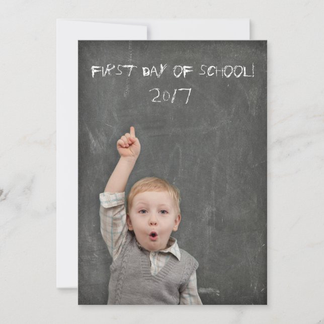 Gebruik je eigen Afbeelding op de eerste dag van d (Voorkant)