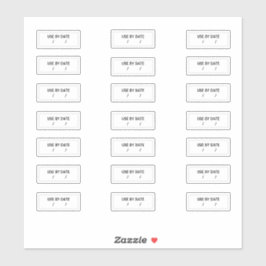 Gebruik op datum waarop de stickers het beste zijn