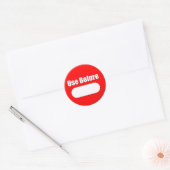 Gebruik voor Sticker (klein) (Envelop)