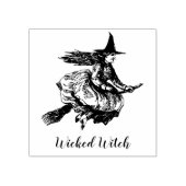 Gebruikelijke benaming van witte witch 	rubberstempel (Afrduk)