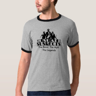 Gebruikelijke verdachte Mannen Ringer T-Shirt