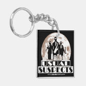 Gebruikelijke verdenkingen Sleutelhanger op de zan (Voorkant Links)