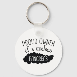 Gebruiksloze pancreas sleutelhanger