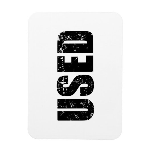 GEBRUIKT MAGNEET (Verticaal)