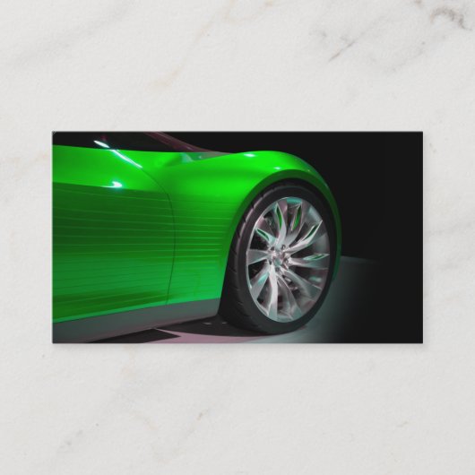 Gebruikte autodealer visitekaartje (Voorkant)