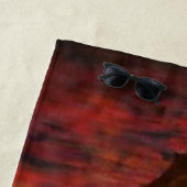 GEBRUIKTE CONSTITUTIE OUDE IRONSIDE BEACH TOWEL STRANDLAKEN (In situ)