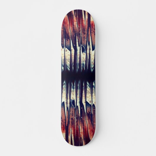 Gebruikte kleuren skateboard (Voorkant)