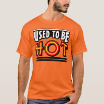 Gebruikte om heet te zijn Basic T-shirt voor heren