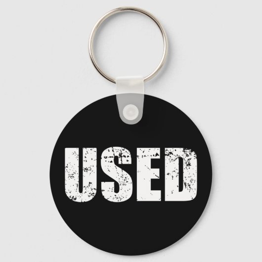 GEBRUIKTE SLEUTELHANGER (Voorkant)