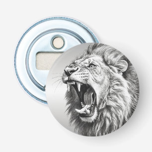 Gebrul van de Leeuw  Button Flesopener