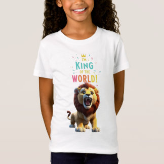 Gebrul van Majesteit: Leeuwenkoning Cartoon T-shirt