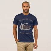 gebundelde cake t-shirt (Voorkant volledig)