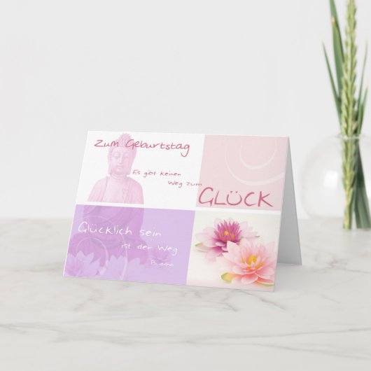 Geburtstag-004 Kaart (Voorkant)