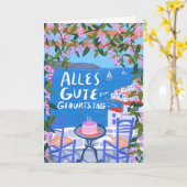 Geburtstag Alles Gute Geburtstagskarte mit Blick  Kaart (Gele Bloem)